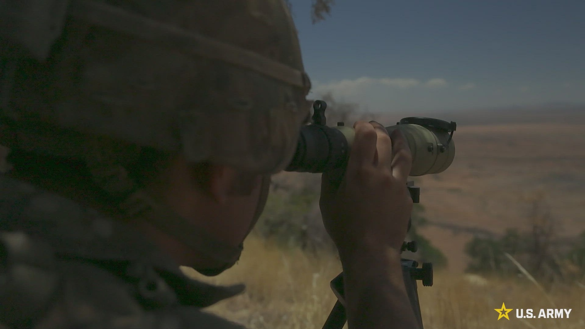 A soldier speaks about how the Army is supporting U.S. Customs and Border Protection at the southern border near Bisbee, Ariz., June 28-July 2, 2025.