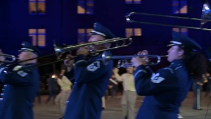 Air Force Band, Honor Guard rehearse for Basel Tattoo