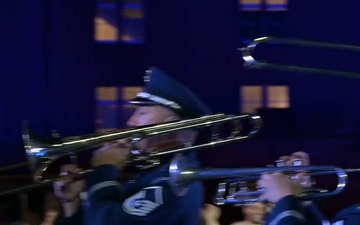 Air Force Band, Honor Guard rehearse for Basel Tattoo