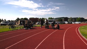2025 DOD Warrior Games - Track Practice