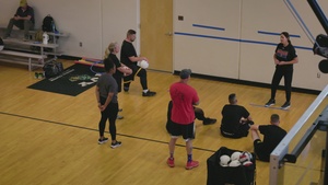 2025 DOD Warrior Games - Sitting Volleyball Practice