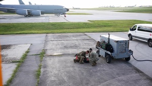 Gen. Lamontagne joins KC-135 crew for refuel in support of DLE