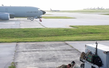 Gen. Lamontagne joins KC-135 crew for refuel in support of DLE