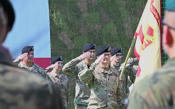 BROLL: U.S. Army Garrison Poland Change of Command Ceremony