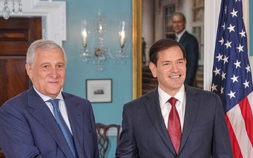Secretary of State Marco A. Rubio meets with Italian Foreign Minister Antonio Tajani