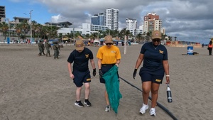 CP25 Beach Clean-Up in Ecuador