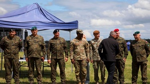 B-Roll: Tank warfare demonstration features U.S. Army in Poland