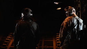 120th Airlift Wing C-130's fly over the Rockies