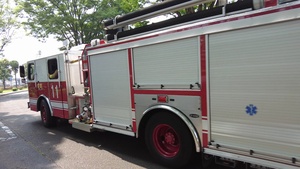 169th CES firefighters conduct structure training in Japan