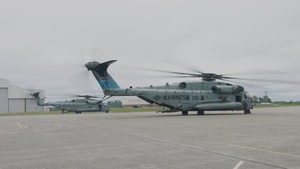 U.S. Marines with HMH-464 transport Marines with 1st Battalion, 25th Marines during Atlantic Alliance 2025