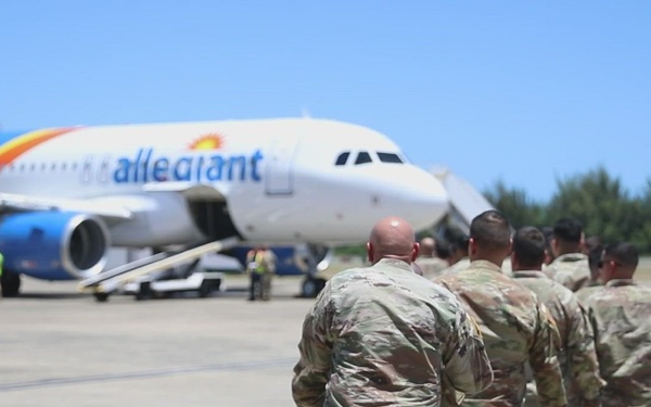755th MP Co. Departs to Honduras