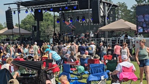 Lt. Dan Band plays during concert at Fort McCoy, Part 1