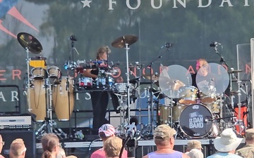 Lt. Dan Band plays during concert at Fort McCoy, Part 2