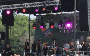 Lt. Dan Band plays during concert at Fort McCoy, Part 5