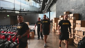 2025 DoD Warrior Games uniform distribution Team Army