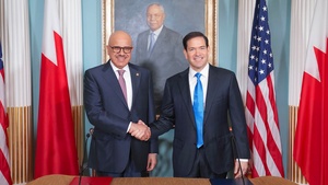 Secretary of State Marco A. Rubio hosts a Memorandum of Understanding Signing Ceremony on Nuclear Cooperation with Bahraini Foreign Minister Dr. Abdullatif bin Rashid Al Zayani
