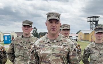 Lt. Gen. Jonathan Stubbs Shares Message of Support to the Tennessee Army National Guard