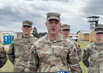 Lt. Gen. Jonathan Stubbs Shares Message of Support to the Tennessee Army National Guard