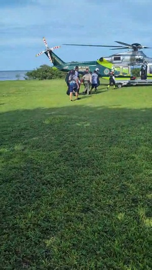 Coast Guard Rescues Man Struck by Boat Propeller Near Elliott Key