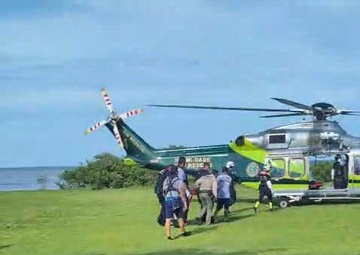 Coast Guard Rescues Man Struck by Boat Propeller Near Elliott Key