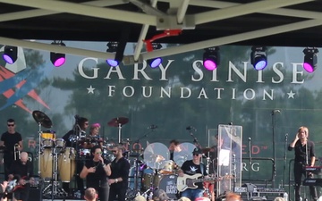 Lt. Dan Band plays during concert at Fort McCoy, Part 6