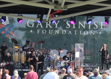 Lt. Dan Band plays during concert at Fort McCoy, Part 6