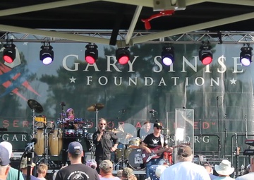 Lt. Dan Band plays during concert at Fort McCoy, Part 7