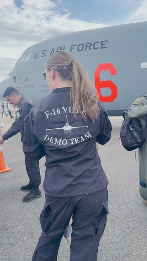 U.S. Air Force F-AIR participants sign jacket