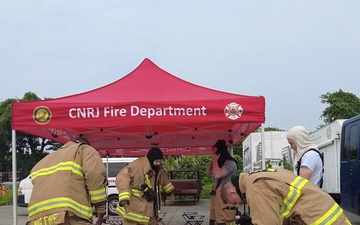 169th CES firefighters conduct aircraft rescue and firefighting training in Japan