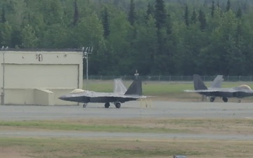 90th Fighter Squadron F-22 Raptors depart for REFORPAC