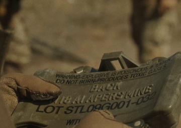 1222nd Engineer Company conducts claymore detonation