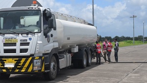 Cope Thunder 25-2: U.S. and Philippine Air Force Airmen refuel FA-50 Golden Eagle