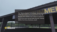"Warrior Medics" support military, civilian agencies in inaugural Cadet Summer Training blood drive