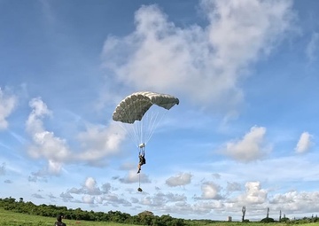 NSWG-1 performs jump training during Air Force DLE (B-Roll)