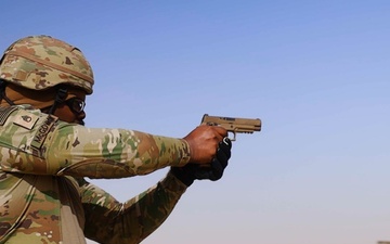 Ten 17th Sustainment Brigade Soldiers Earn German Marksmanship