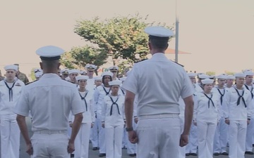 AFN Naples Social Media Video - USNH Naples Flag Ceremony