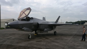 Cope Thunder 25-2: U.S. Air Force crew chief launches F-35A Lightning II