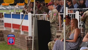 82nd Combat Aviation Brigade (CAB) Change of Command Ceremony