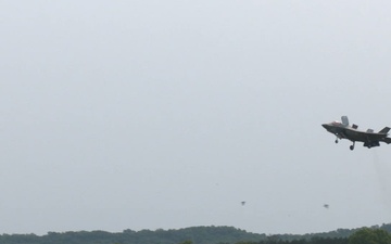 F35A Lightning II Marines aircraft at Fort McCoy