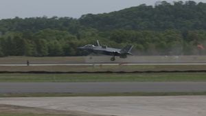 F35A Lightning II Marines aircraft at Fort McCoy