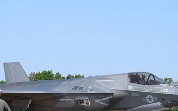 F35A Lightning II Marines aircraft at Fort McCoy
