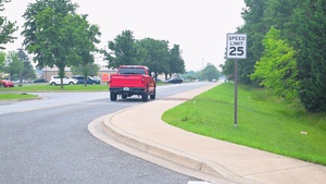 Drive slower or get pulled over