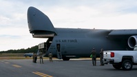 Travis AFB, Westover AFRB C-5’s equip cargo on JBER for REFORPAC