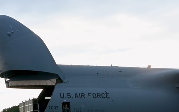Travis AFB, Westover AFRB C-5’s equip cargo on JBER for REFORPAC