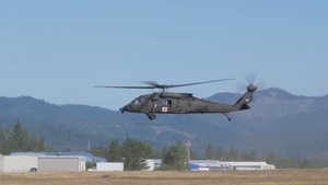 Oregon Guard MEDEVAC 101 Training with HH-60 Black Hawk - B-roll