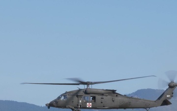1-186 Infantry &quot;Guardians&quot; MEDEVAC 101 Training with HH-60 Black Hawk