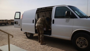 17th Special Troops Battalion Mail Room Operations