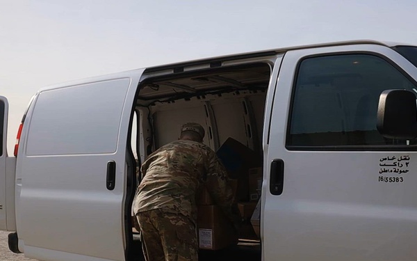 17th Special Troops Battalion Mail Room Operations