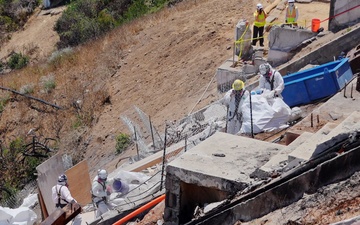 USACE supports Wildfire Debris Removal in Southern California