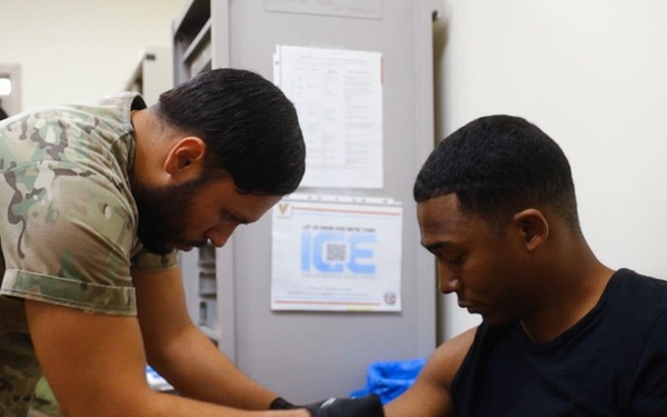 Brigade Surgeon Cell Trains Field Hospital Staff to Operate Walking Blood Bank